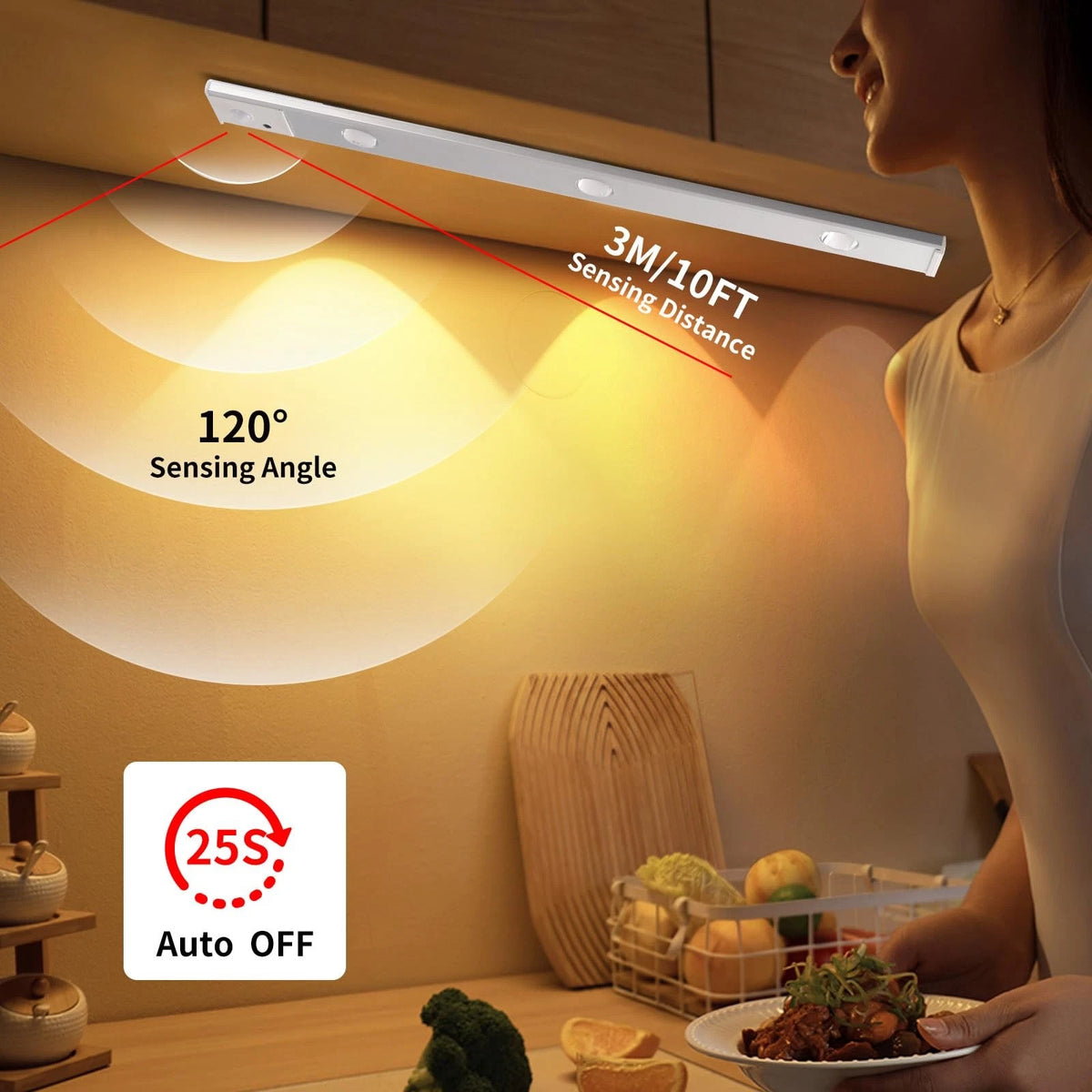 Velnixa™ Motion Sensor LED Cabinet Light
